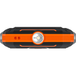 Кнопочный телефон Maxvi T101 (оранжевый)