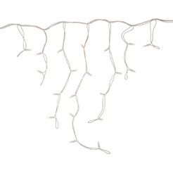 Гирлянда светодиодная NEON-NIGHT 255-376 Бахрома 152 LED ТЕПЛЫЙ БЕЛЫЙ