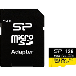 Карта памяти Silicon Power Inspire microSDXC SP128GBSTXLA2V1NSP 128GB (с адаптером)