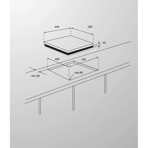 Варочная поверхность газовая Simfer H45V30B425