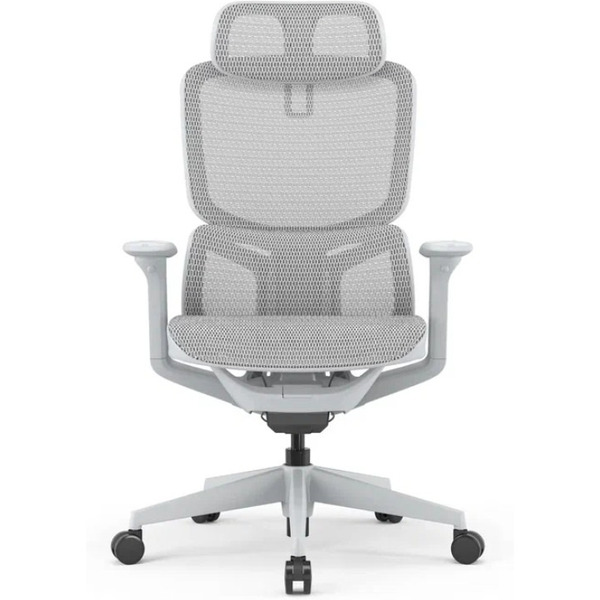 Кресло компьютерное SitZone E-JX-002А сетка, белый, крестов. пластик