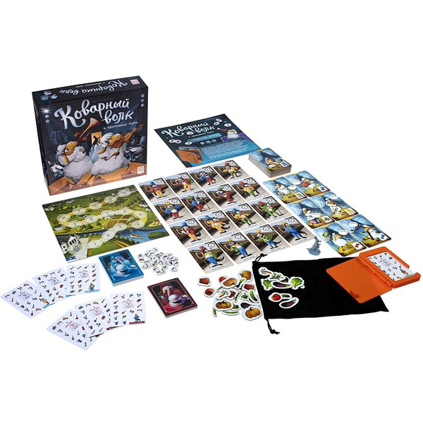 Настольная игра Стиль жизни Коварный волк и пропавшая нота