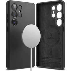 Чехол Ringke SILICONE MAGNETIC для Galaxy S25 Ultra BLACK