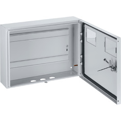 Корпус металлический TDM ЩУ-1ф/2 (на 2 счётчика) 300х400х125 IP54 SQ0905-2503
