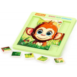 Набор игровой настольный Полесье Обезьянка (25 элементов) 25061