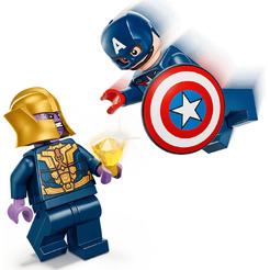 Конструктор LEGO Marvel Капитан Америка против Таноса 76319