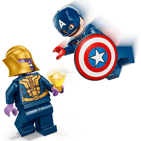 Конструктор LEGO Marvel Капитан Америка против Таноса 76319
