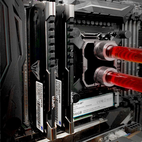 Оперативная память Patriot Viper Steel 2x32GB DDR4 PC4-28800 PVS464G360C8K