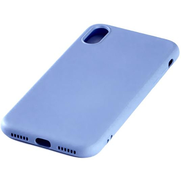 Бампер BINGO LiquidI TPU для APPLE iPhone X/XS Фиолетовый