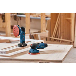 Эксцентриковая шлифмашина Bosch GEX 12V-125 Professional (0601372101) без АКБ и ЗУ