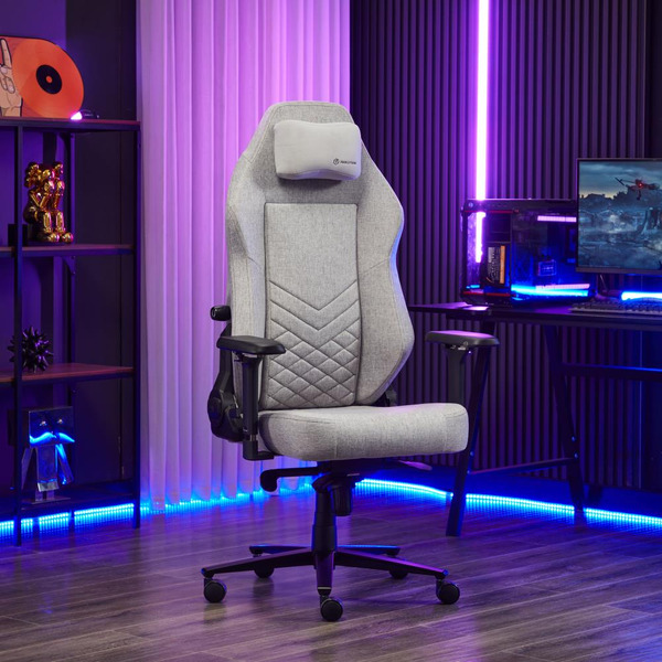 Игровое кресло EVOLUTION TITAN FABRIC Grey