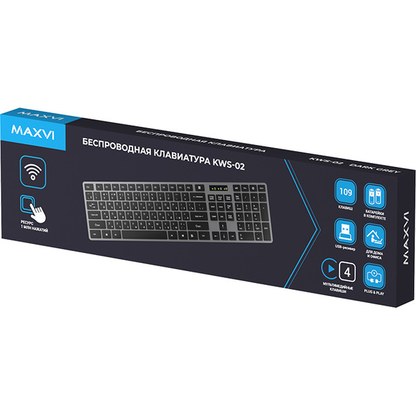 Клавиатура Maxvi KWS-02