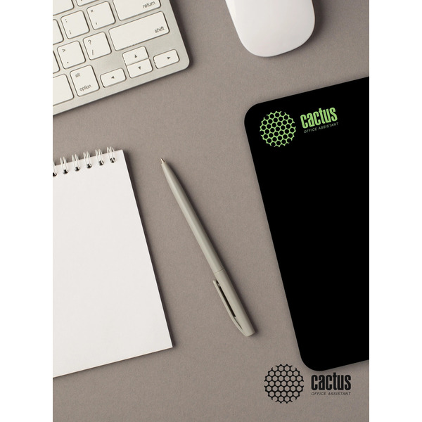 Коврик для мыши Cactus Black Mesh CS-MP-D02M