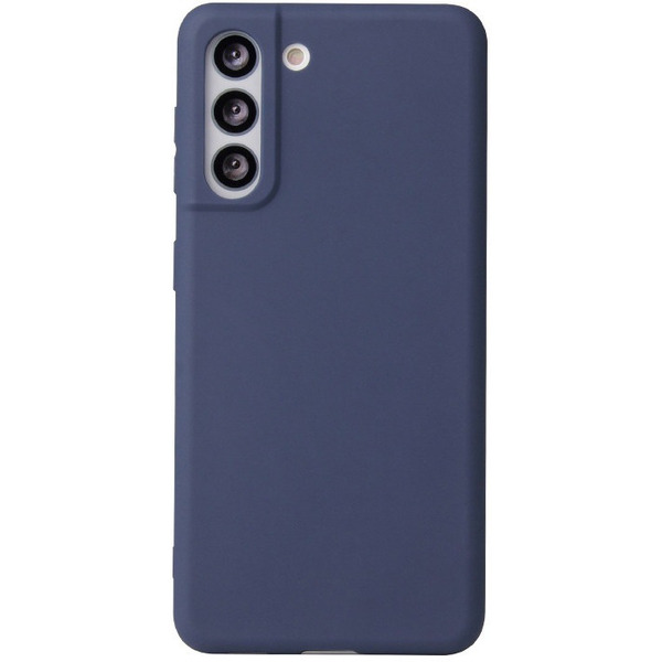 Накладка Case Matte Lux для Samsung Galaxy S21 FE (синий)