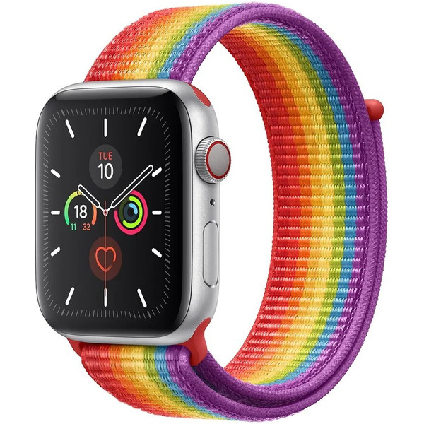 Ремешок Bingo Nylon для Apple Watch (радуга)