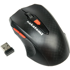 Мышь NAKATOMI MRON-07U Black