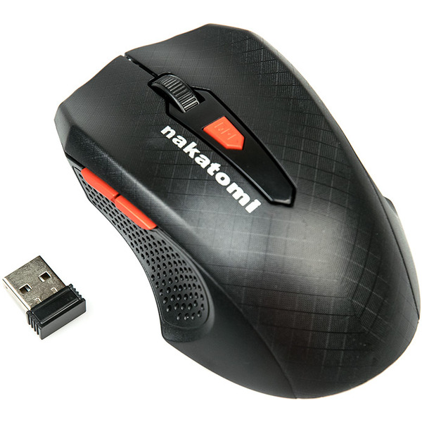 Мышь NAKATOMI MRON-07U Black