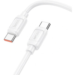 Кабель Hoco X115 Surpass USB-C to USB-C (белый)