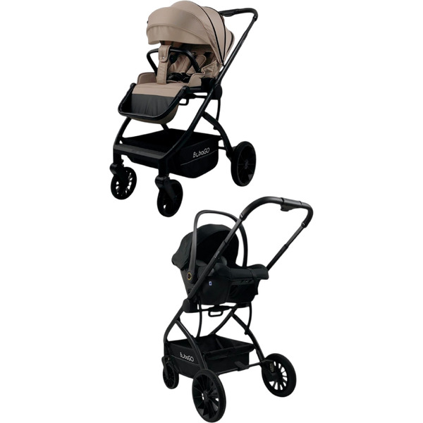 Детская универсальная коляска Bubago Lotta 3 в 1 BG 150-2 (мокко)