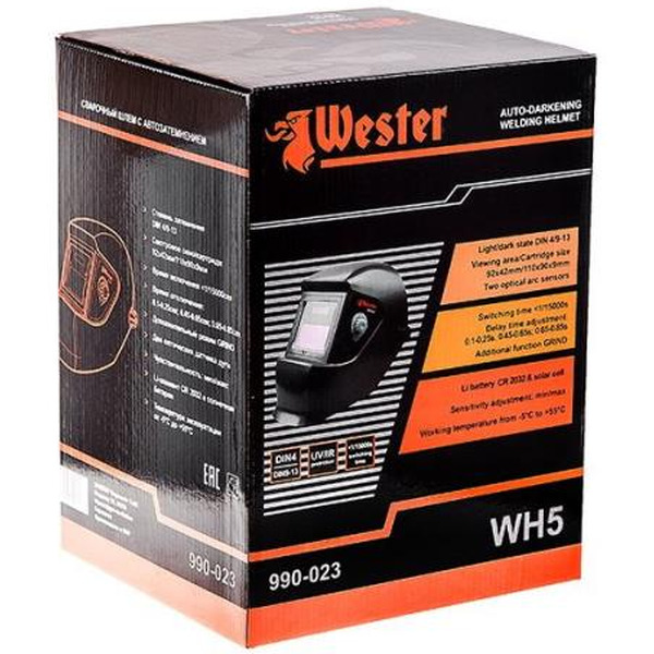 Сварочная маска Wester WH5 990-023 (69712)