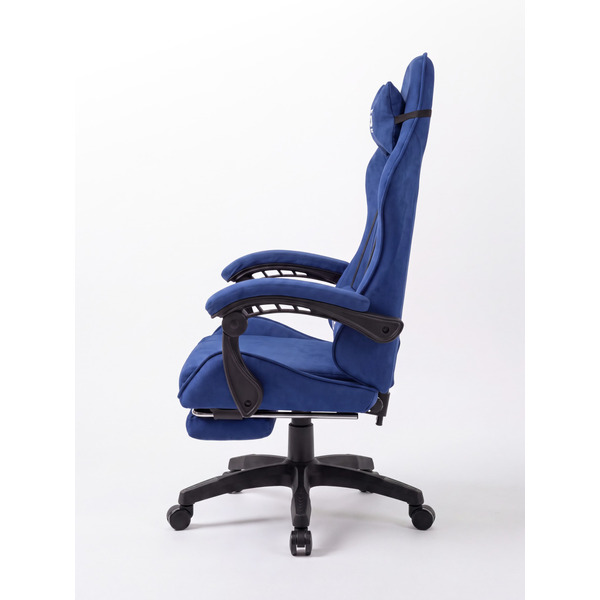 Игровое кресло byroom RG HEALER fabric blue с подставкой для ног BRGF813F/BL