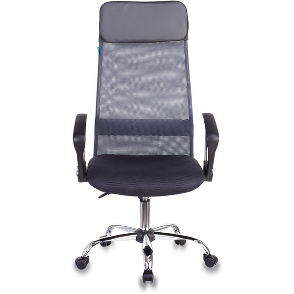 Кресло Бюрократ KB-6N (темно-серый TW-04 TW-12/хром)