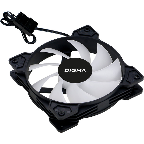 Вентилятор для корпуса Digma DFAN-FRGB1