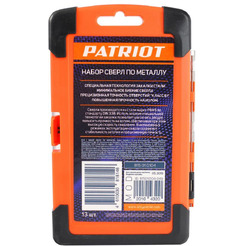 Набор сверел по металлу PATRIOT Hss 815010104 (1.5-6.5мм)