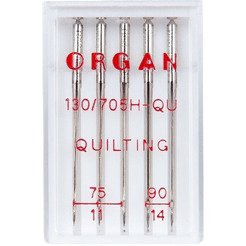 Иглы квилтинг Organ 5/75-90 Blister