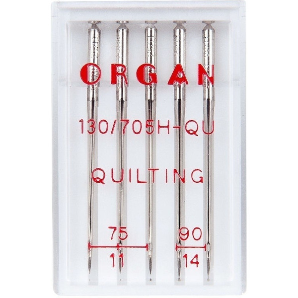 Иглы квилтинг Organ 5/75-90 Blister