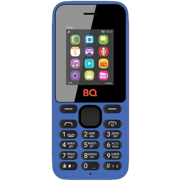 Мобильный телефон BQM-1828 One Темно-синий