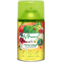 Сменный блок для освежителя воздуха Green collection by Provence Гранатовый лимонад 250 мл