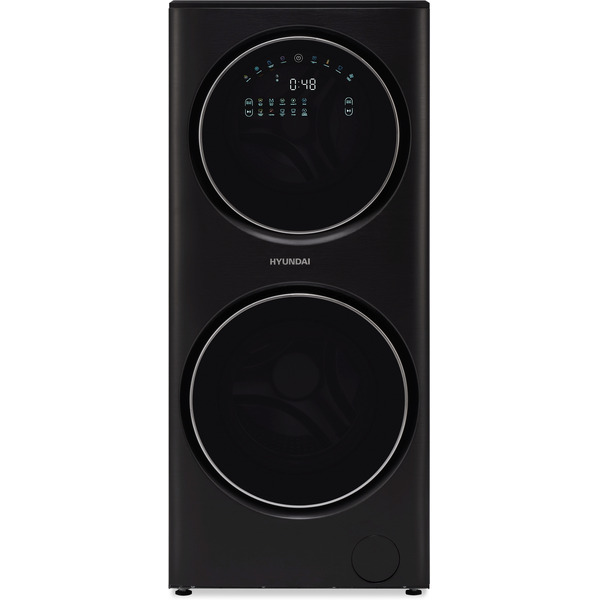 Стирально-сушильная машина Hyundai WMD9423 (темно-серебристый)