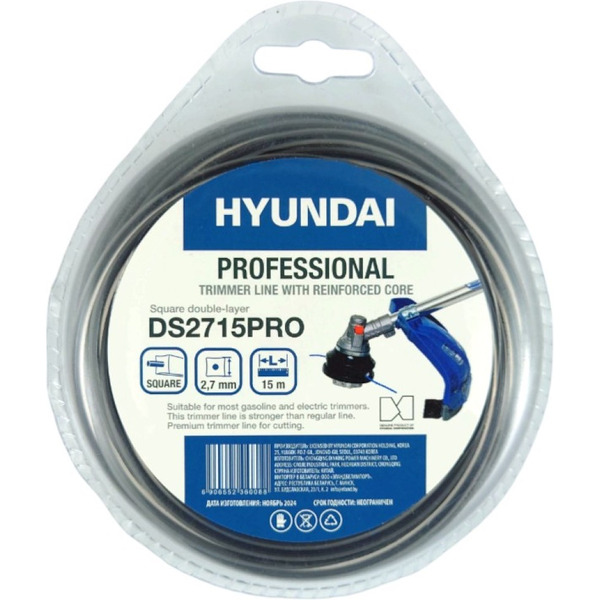 Леска для триммера HYUNDAI DS-2715 PRO