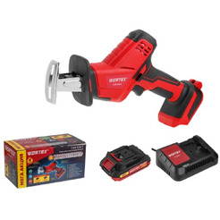 Сабельная пила Wortex CSR 1018 E 0329278 (с 1-м АКБ и ЗУ)