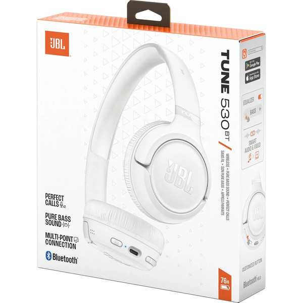 Наушники JBL Tune 530BT (JBLT530BTWHTEU) белый
