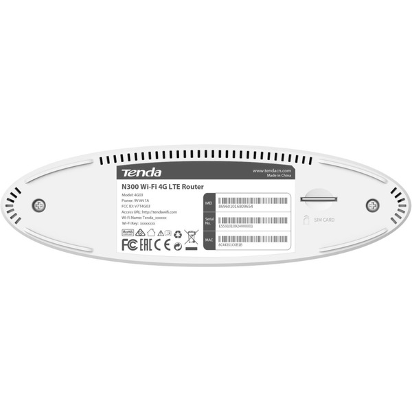 4G Wi-Fi роутер Tenda 4G03