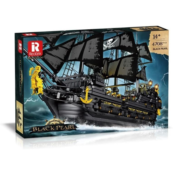 Конструктор Reobrix Корабль Черная жемчужина 66036A1