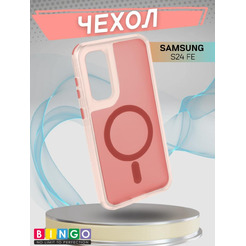 Бампер BINGO Model Magnetic для SAMSUNG S24 FE красный