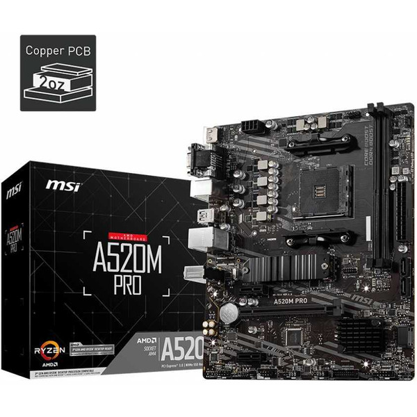 Материнская плата MSI A520M Pro