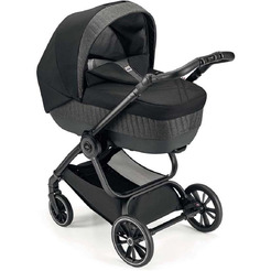 Универсальная коляска CAM Levante (2 в 1, темно-серый/матовый черный)