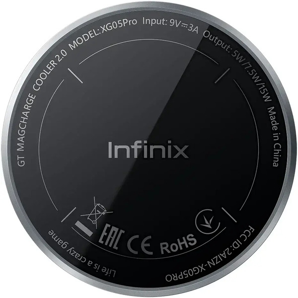 Смартфон Infinix GT 50 Pro 12GB/256GB (черный)