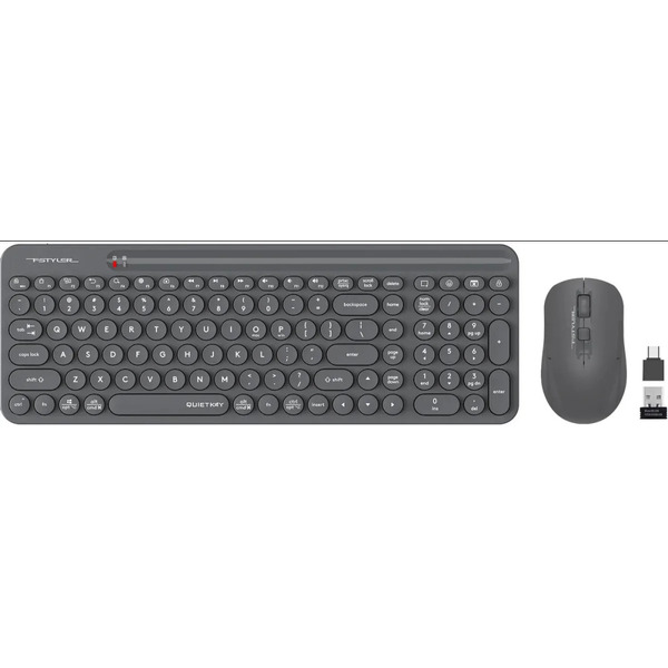 Комплект клавиатура + мышь A4TECH FSTYLER FG3300 Air2 серый