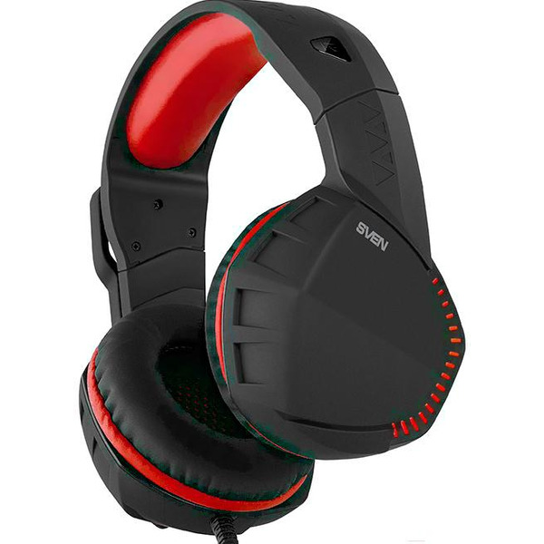 Гарнитура игровая SVEN AP-U989MV (черно/красная)