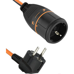 Удлинитель Electraline 01666 (30 м, оранжевый)