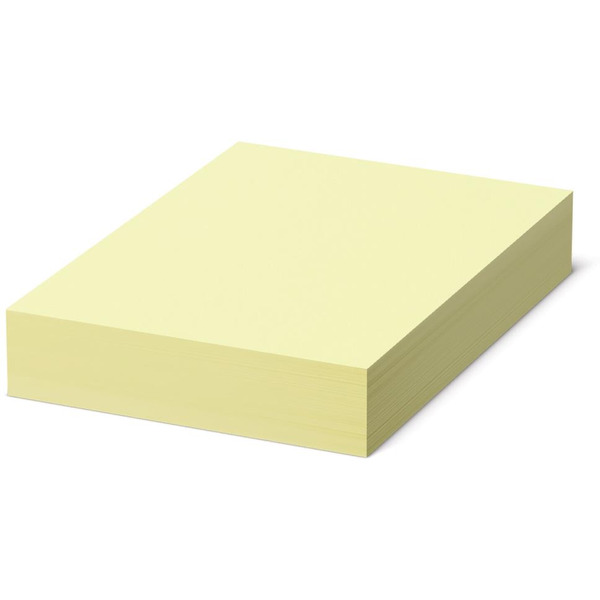 Бумага цветная BRAUBERG 115220 А4, 80 г/м2, 500 л., пастель, желтая