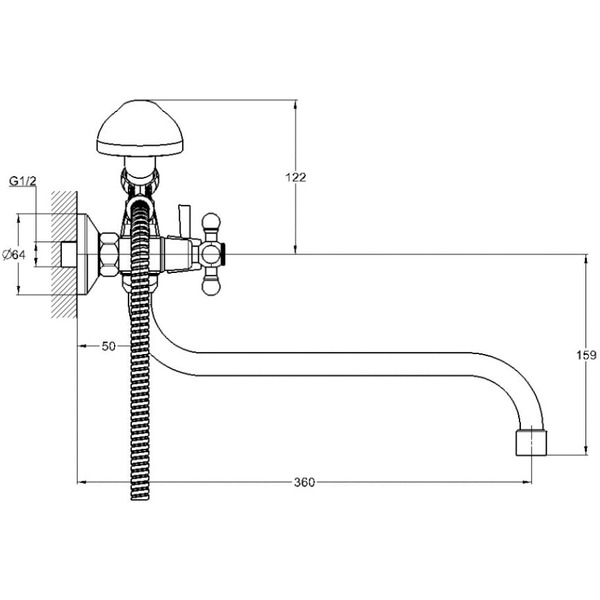 Смеситель G.Lauf JML7-A605