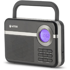 Радиоприемник настольный Vitek VT-3592 черный
