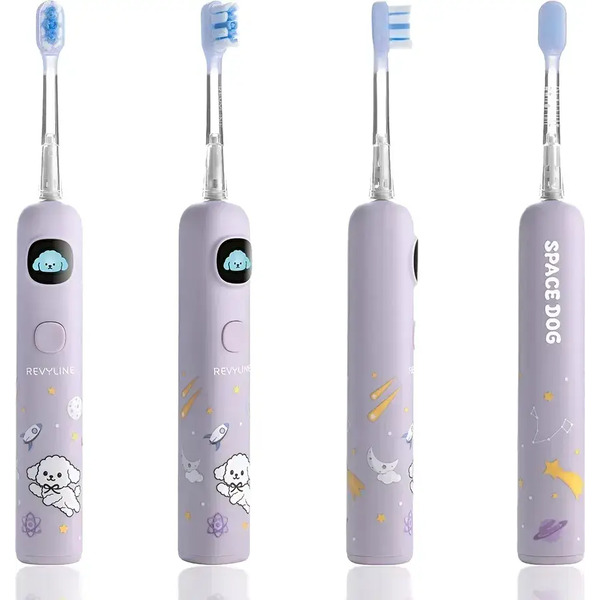 Детская звуковая зубная щетка Revyline RL 095 Kids (сиреневый)
