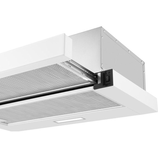 Вытяжка WEISSGAUFF TEL 600 2M White Glass